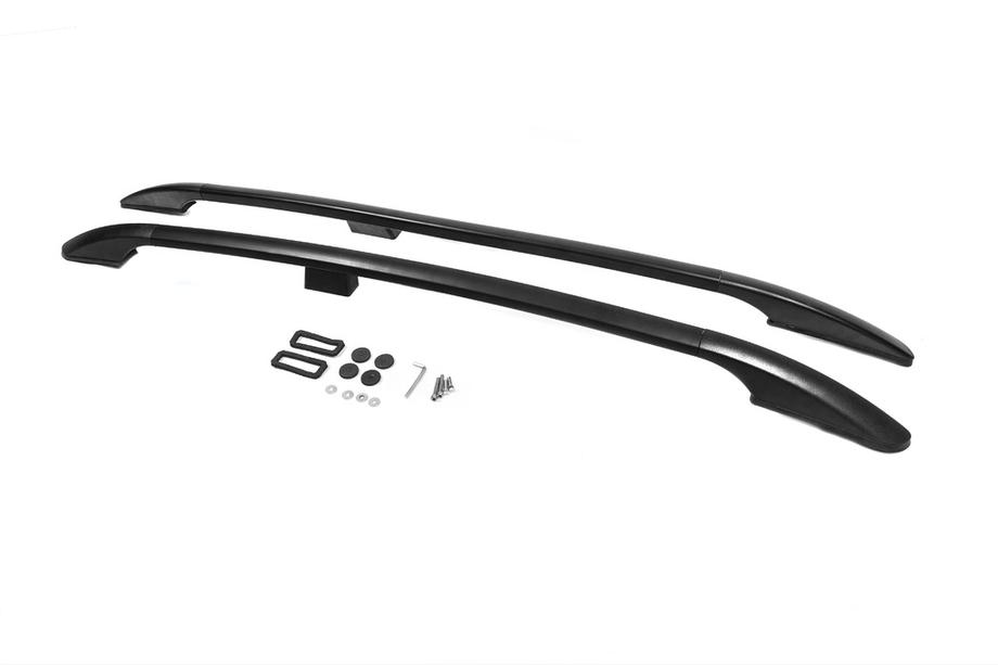 Subaru XV 2011-2017 гг. Рейлинги OmsaLine Solid (2 шт, черные) Фото 1