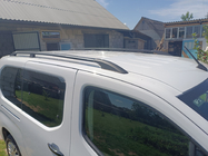 Peugeot Partner/Rifter 2019- гг. Рейлинги OmsaLine Solid (2 шт, черные) фото 1