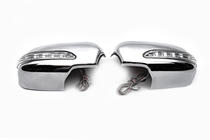 Ford Fusion 2002-2012 гг. Накладки на Зеркала LED (2 шт, ABS) фото 2