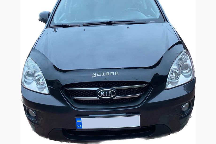 Kia Carens 1999-2012 гг. Дефлектор капота 2006-2012 (VIP) Image
