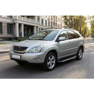 Боковые Подножки Duru (2 шт., Алюминий) Lexus RX 2003-2009 гг. фото 1