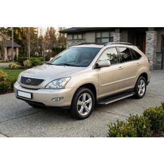 Боковые Подножки Maya V1 (2 шт., Алюминий) Lexus RX 2003-2009 гг. фото 1