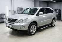 Lexus RX 2003-2009 гг. Боковые Подножки Fullmond (2 шт., Алюминий) фото 1