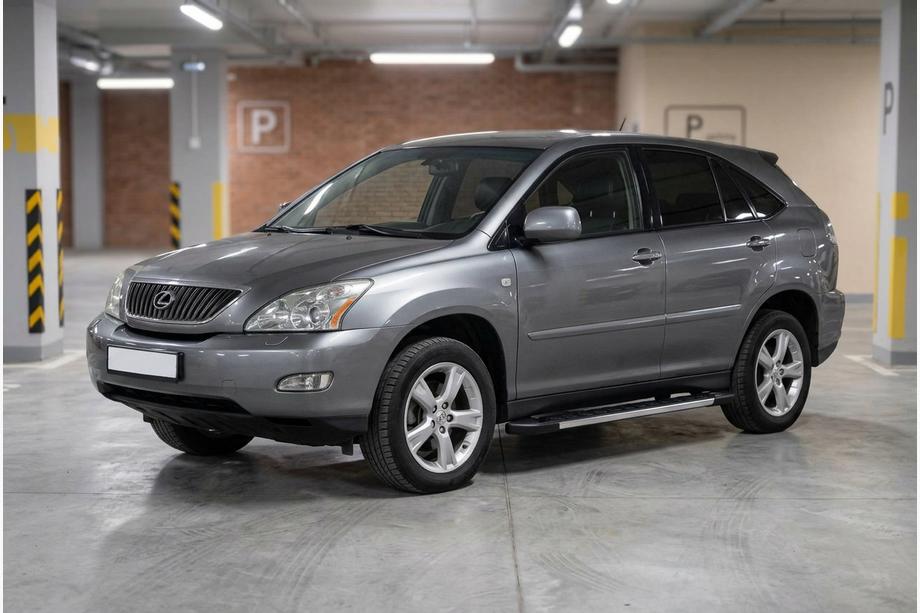 Lexus RX 2003-2009 гг. Боковые Подножки RedLine (2 шт., Алюминий) Image