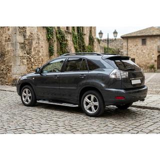 Боковые Подножки Tayga V2 (2 шт., Алюминий) Lexus RX 2003-2009 гг. фото 1