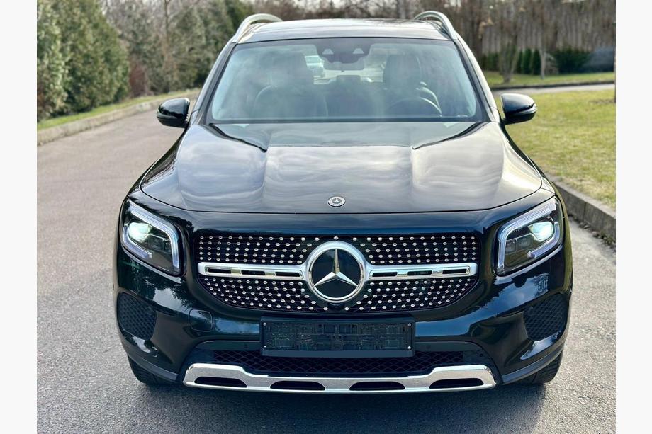 Mercedes GLB X247 2019- гг. Передняя решетка Diamond Silver (для Base 2019-2023) Без места под камеру Фото 6