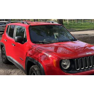 Jeep Renegade Рейлинги Skyport (черный мат)