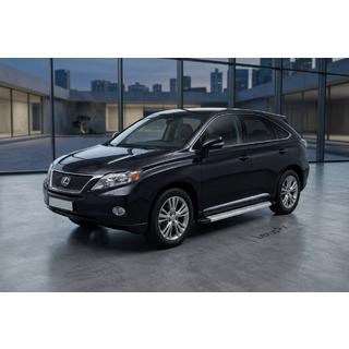 Боковые Подножки Maya V2 (2 шт, Алюминий) Lexus RX 2009-2015 гг. фото 1