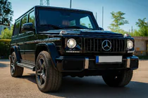 Mercedes G class W463 1990-2018 гг. Передняя Решетка (GT Panamericana, без Хрома) фото 3
