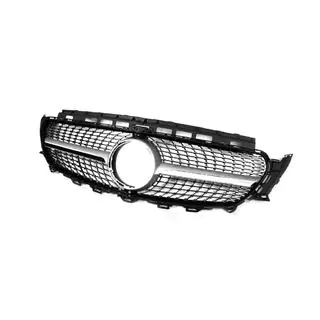 Передняя решетка Diamond Silver (для Avantgarde/AMG-Line/E43 AMG/E53 AMG 2016-2020) фото 3