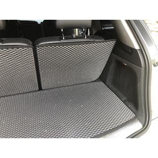 Коврик багажника 3 части (EVA, Черный) (7 мест) Audi Q7 2005-2015 гг. фото 3