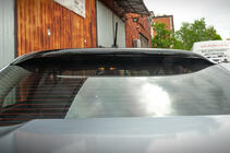 Mitsubishi Lancer X 2008- гг. Бленда на заднее стекло Sedan (ABS) фото 2