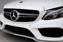 Mercedes C-сlass W205 2014-2021 гг. Передняя решетка C63-design (для Avantgarde/AMG-Line/C43 AMG) фото 1