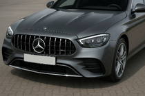 Mercedes E-class W213 2016-2023 гг. Передняя решетка Panamericana GT (AMG Line, 2020-2023) фото 1