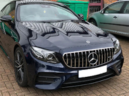 Mercedes E-class W213 2016-2023 гг. Передняя решетка Panamericana GT (AMG Line, 2020-2023) фото 3