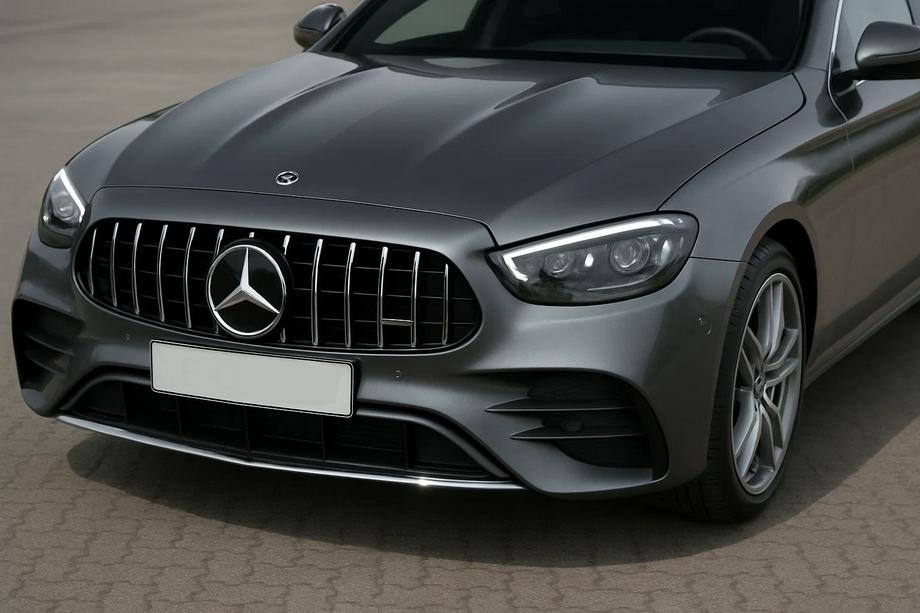 Mercedes E-class W213 2016-2023 гг. Передняя решетка Panamericana GT (AMG Line, 2020-2023) Image