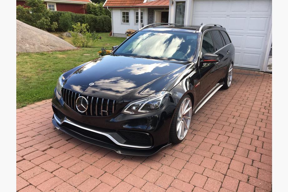 Mercedes E-class W212 2009-2016 гг. Передняя решетка GT Panamericana для E63 AMG 2013-2016 Image