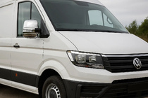 Volkswagen Crafter 2016- гг. Накладки на Зеркала Carmos (2 шт, ABS) фото 1