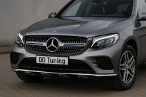 Mercedes GLC coupe C253 2016-2023 гг. Передняя решетка Diamond Silver (2015-2019) фото 1