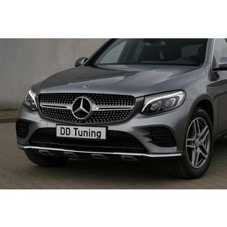 Передняя решетка Diamond Silver (2015-2019) Mercedes GLC coupe C253 2016-2023 гг. фото 1