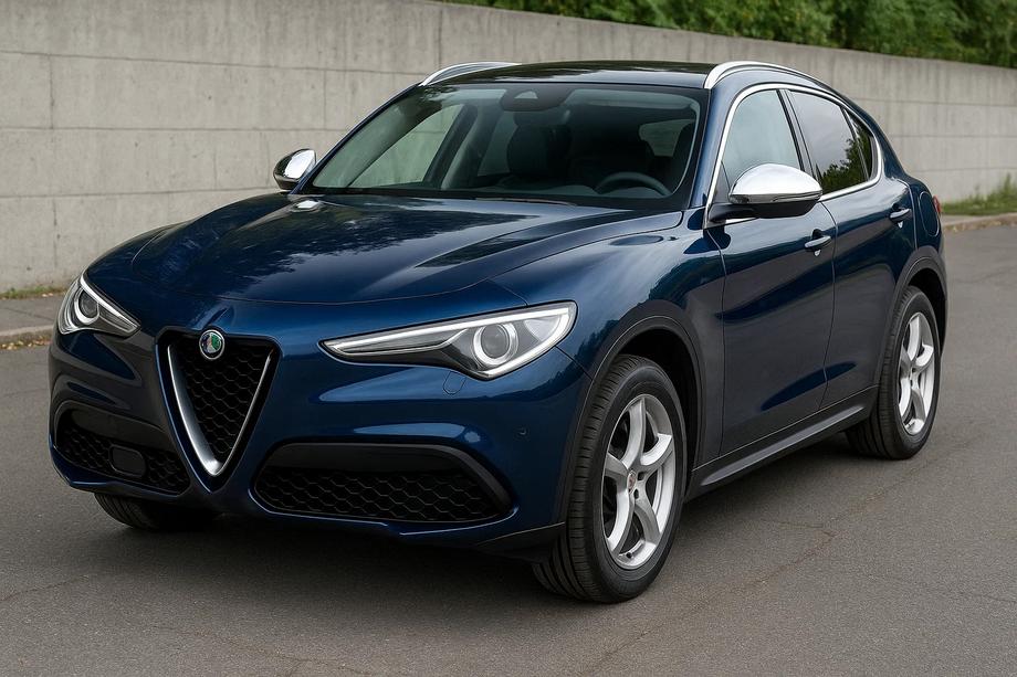 Alfa Romeo Stelvio 2016- гг. Накладки на зеркала Carmos (2 шт, Нержавейка) Фото 3