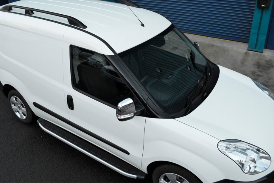 Fiat Doblo II 2010-2022 гг. Накладки на Зеркала (2 шт, Нержавеющая Сталь) OmsaLine - Итальянская Нержавейка Фото 5