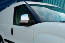 Opel Combo 2012-2018 гг. Накладки на Зеркала (2 шт, Нержавеющая Сталь) OmsaLine - Итальянская Нержавейка фото 6