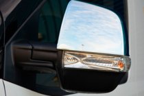 Opel Combo 2012-2018 гг. Накладки на Зеркала (2 шт, Нержавеющая Сталь) OmsaLine - Итальянская Нержавейка фото 10