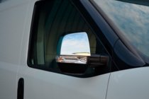 Opel Combo 2012-2018 гг. Накладки на Зеркала (2 шт, Нержавеющая Сталь) OmsaLine - Итальянская Нержавейка фото 1