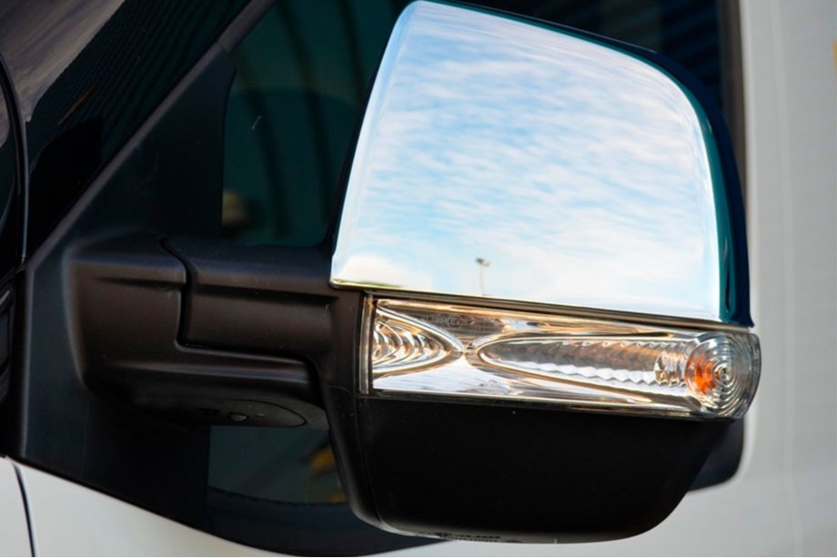 Opel Combo 2012-2018 гг. Накладки на Зеркала (2 шт, Нержавеющая Сталь) Carmos - Турецкая Нержавеющая Сталь Фото 10