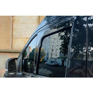 Ветровики на окна (2 шт, HIC) Volkswagen Crafter 2016- гг. фото 3
