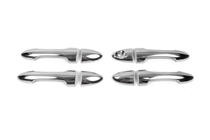 Ford Focus I 1998-2005 гг. Хромированные Накладки на Ручки (4 шт., Нержавейка) Carmos - Турецкая Нержавеющая Сталь фото 3