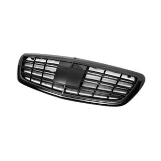 Радиаторная решетка AMG Black Mercedes S-сlass W222 2013-2022 гг. фото 2