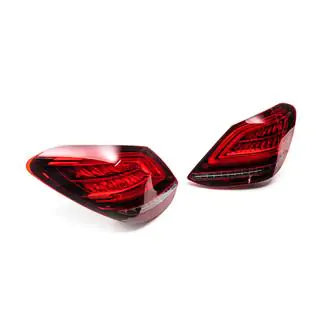 Задние фонари Рестайлинг (2 шт) Mercedes C-class W205 2014-2021 гг. фото 2