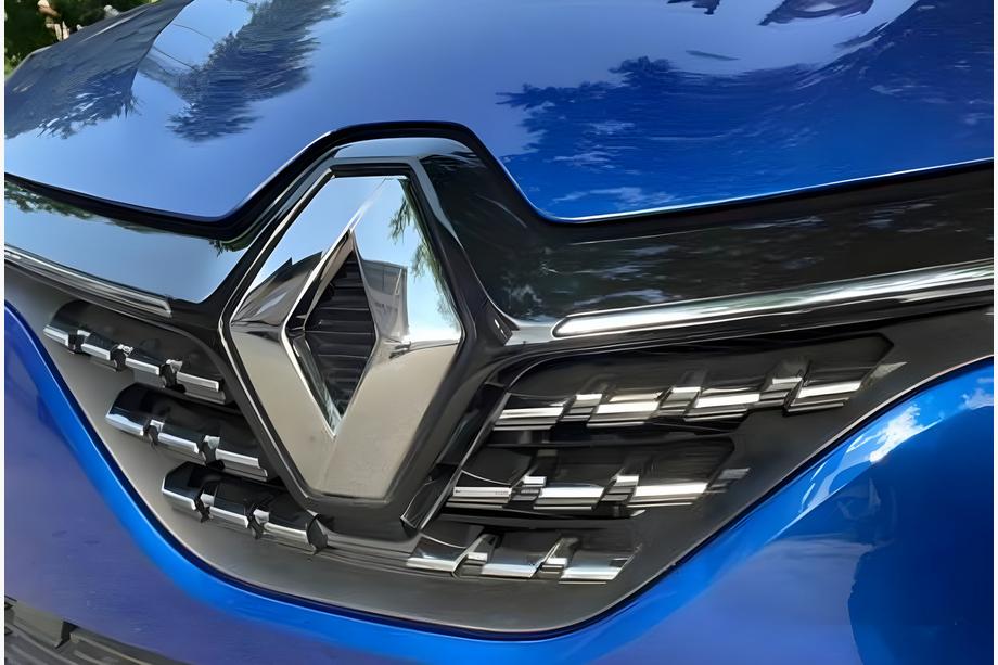 Renault Clio V 2019- гг. Хромированные накладки на решетку (6 шт) Carmos - Турецкая Нержавеющая Сталь Image