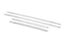 Nissan Qashqai 2007-2010 гг. Дверные молдинги Carmos (4 шт, нержавейка) фото 2