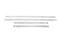 Nissan Qashqai 2010-2014 гг. Дверные молдинги Carmos (4 шт, нержавейка) Carmos, +2 (длинный) фото 5