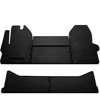 Резиновые коврики Double Cab (5 шт, Stingray Premium)