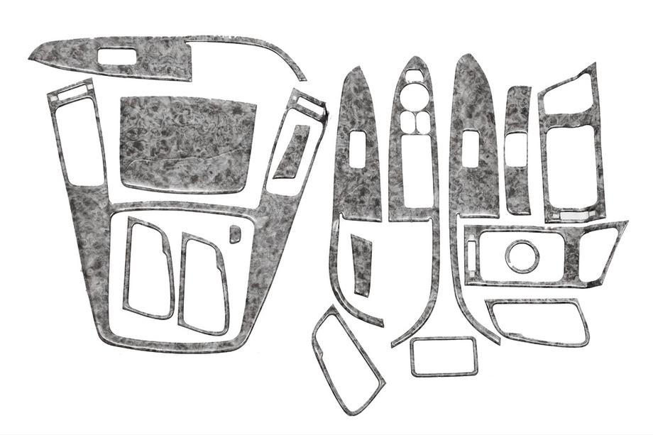 Hyundai I-30 2007-2011 гг. Накладки на панель приборов BIG Карбон Фото 2