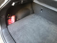 Nissan Qashqai 2014-2021 гг. Коврик багажника (EVA, Черный) фото 2
