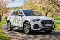 Audi Q3 2019–2025 гг. Боковые пороги Allmond Grey (2 шт., алюминий) фото 1