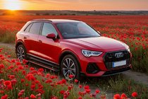 Audi Q3 2019–2025 гг. Боковые Подножки Maya Red (2 шт., Алюминий) фото 1