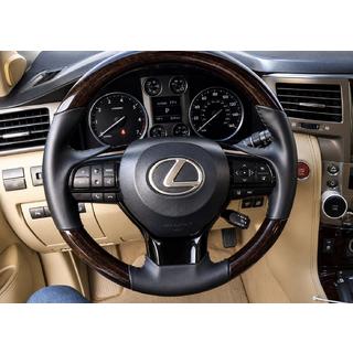 Руль в сборе (под дерево) Lexus GX460 2009-2023 гг. фото 1