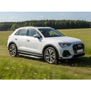 Боковые Подножки BlackLine (2 шт., Алюминий) Audi Q3 2019–2025 гг. фото 1