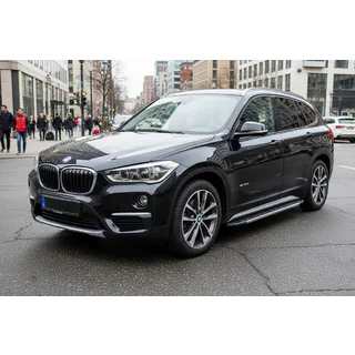 Боковые Подножки Duru (2 шт., Алюминий) BMW X1 F48 2015-2022 гг. фото 1