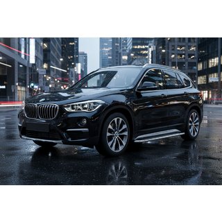 Боковые Подножки Maydos V2 (2 шт., Алюминий) BMW X1 F48 2015-2022 гг. фото 1