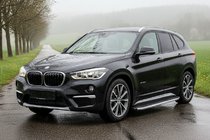 BMW X1 F48 2015-2022 гг. Боковые Подножки Fullmond (2 шт., Алюминий) фото 1