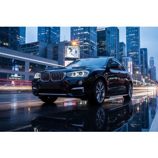 Боковые Подножки Maya V1 (2 шт., Алюминий) BMW X4 F26 2014-2018 гг. фото 1