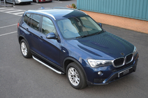 BMW X4 F26 2014-2018 гг. Боковые Подножки Fullmond (2 шт., Алюминий) фото 3