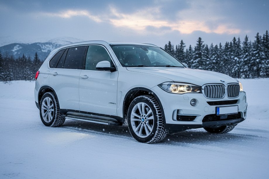 BMW X5 F15 2013-2018 гг. Боковые Подножки Rainbow (2 шт., Алюминий) Image